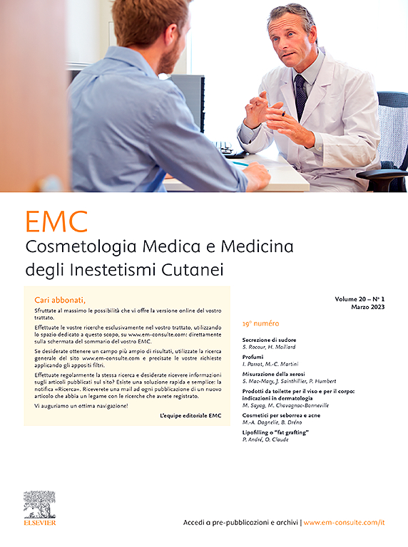 Go to journal home page - EMC - Cosmetologia Medica e Medicina degli Inestetismi Cutanei
